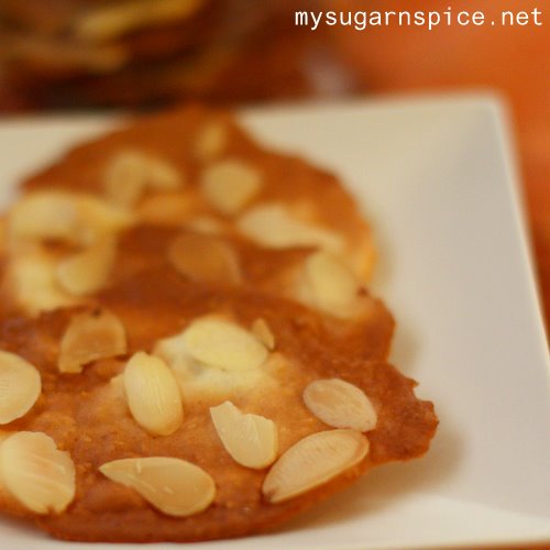 Almond Tile Cookies